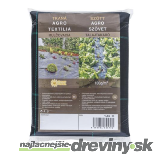 Agrotextília tkaná  PPHA 1,6 x 10 m, 100 g/m2