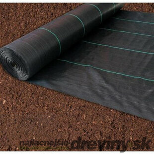 Agrotkanina-tkaná textilia čierna 100g/m2, 1m bežný z rolky šírka 1,05 m