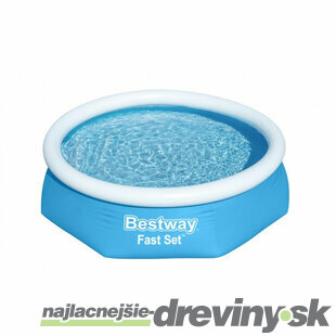 Bazén Bestway® 57450, nafukovací, filter, pumpa, 2,44x0,61 m