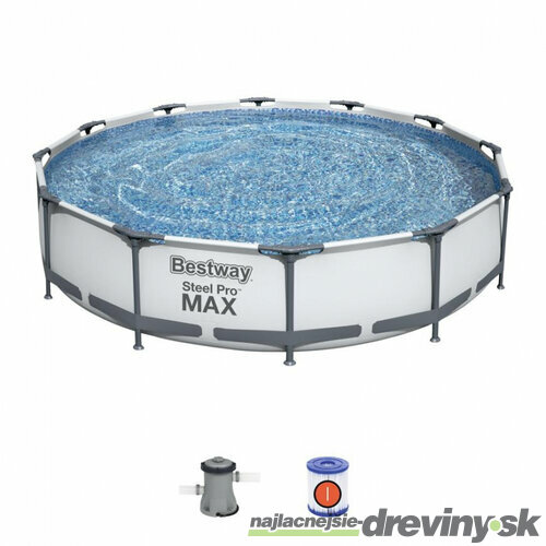 Bazén Bestway® Steel Pro MAX, 56416, filter, pumpa, 3,66x0,76 m