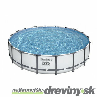 Bazén Bestway® Steel Pro MAX, 56462, filter, pumpa, rebrík, plachta, 5,49x1,22 m