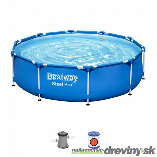 Bazén Bestway® Steel Pro™, 56679, pumpa, 3,05x0,76 m