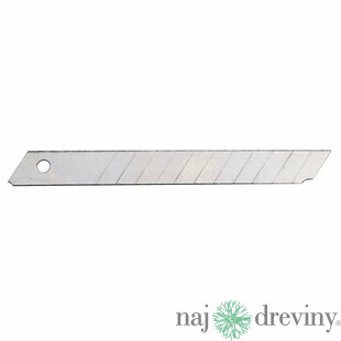 Čepeľ SB0905, 09x080x0,4 mm, odlamovacia, náhradná, bal. 10 ks
