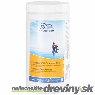 Chlór Chemoform 0401, Super šok 70%, nestabilizovaný, 1 kg