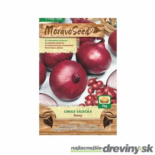 Cibuľa sadzačka ROMY červená karta 100g, 8-16mm