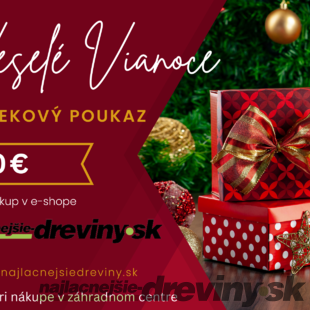 Darčeková poukážka 50 €