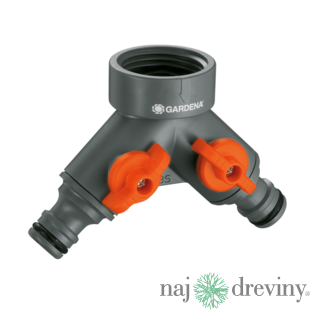 Gardena 2-cestný ventil 33,3 mm (G 1“) 940-20