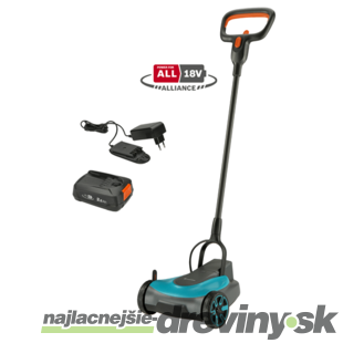 Gardena Akumulátorová kosačka HandyMower 22/18V P4A - súprava na okamžité použitie 14620-20