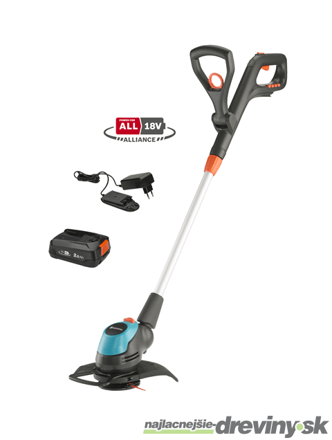 Gardena Akumulátorový trimmer EasyCut 23/18V P4A - súprava na okamžité použitie 14700-20