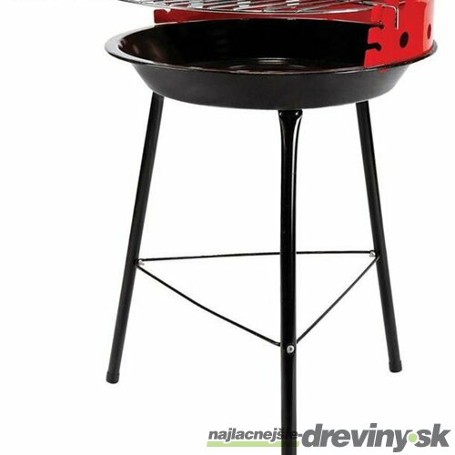 Gril Caroe, BBQ, na drevené uhlie, 300x430 mm