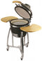 Gril Kamado Egg 16“, priemer 33,50 cm, gril výška 73 cm, čierny, 40x57x97,50 cm