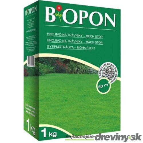 Hnojivo BOPON na trávnik proti machu 1kg