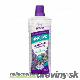 Hnojivo na levandule a rozmarín 0,5l kvapalné Profík Forestina