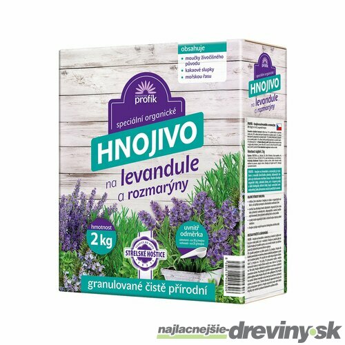 Hnojivo na levandule a rozmarín 2kg Profík Forestina