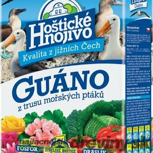 Hoštické guano 1kg/200P granulované Forestina