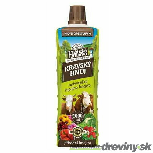 Hoštické hnojivo Kvapalný kravský hnoj 1l Forestina