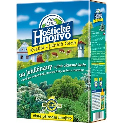 Hoštické organické hnojivo Ihličnany 1kg