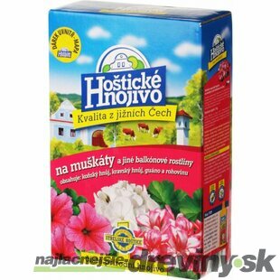 Hoštické organické hnojivo Muškáty 1kg