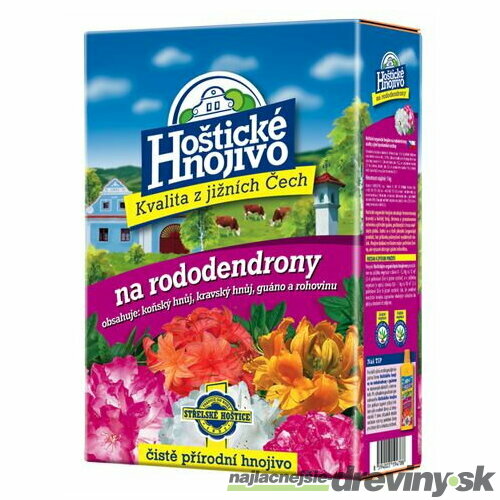 Hoštické organické hnojivo Rododenón a azalka 1kg
