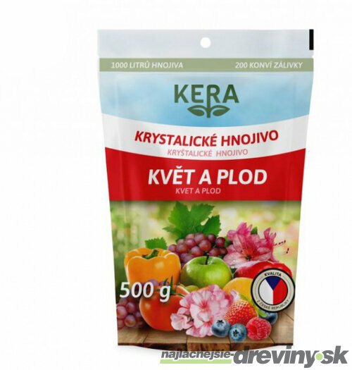 Kryštalické hnojivo Kvet a plod 500 g