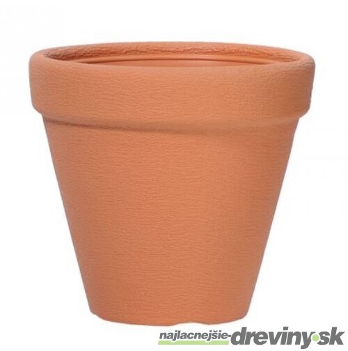 Kvetináč Classic 7l, rozmer 26 x 10 cm, terakota, s vešiakom