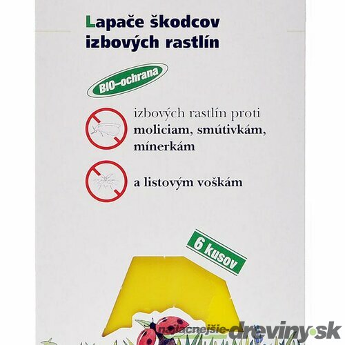 LEPOVÉ DOŠTIČKY ŽLTÉ 6ks BioTOMAL