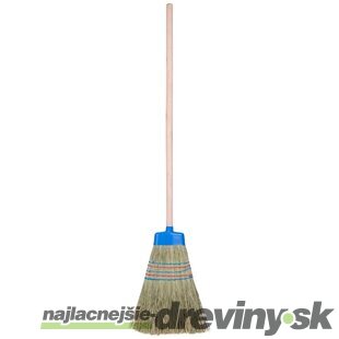 Metla MagicHome, ciroková, veľká, 5x šitá, s plastovým krytom, 31x41x88 cm