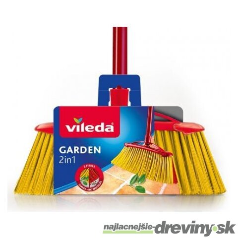 Metla Vileda Garden 2v1