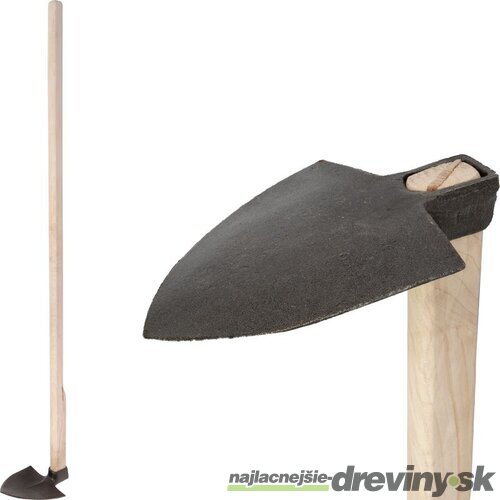 Motyka Gardex špicatá 630 g, kovaná, drevená násada