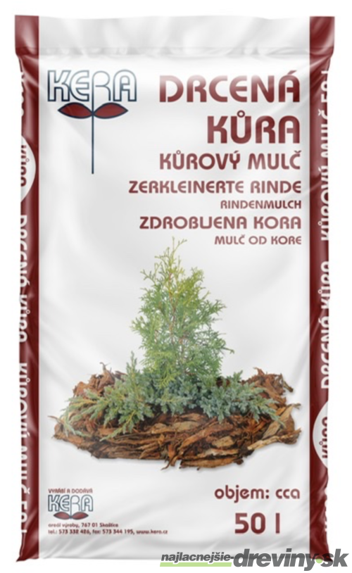 Mulčovacia kôra 50 l