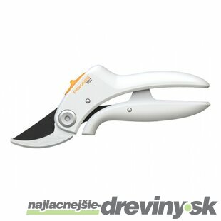 Nožnice FISKARS BYPASS PRUNER WHITE P57 dvojsečné 1026916