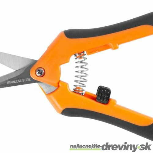 Nožnice Strend Pro, ručné, záhradné, zastrihávacie, oranžové