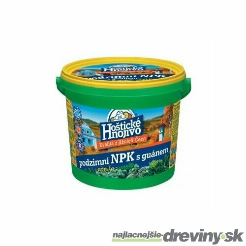 NPK Hoštické hnojivo 4,5kg s guánom jesenné