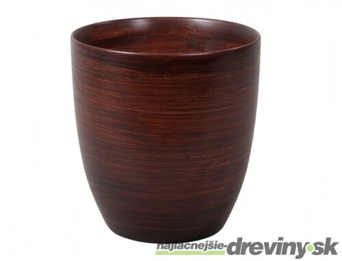 Obal na kvetináč KODET WOOD keramický matný d13x14cm