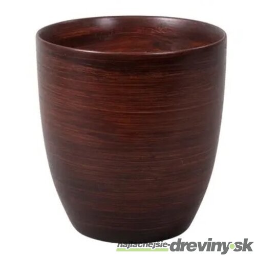 Obal na kvetináč KODET WOOD keramický matný d20x21cm