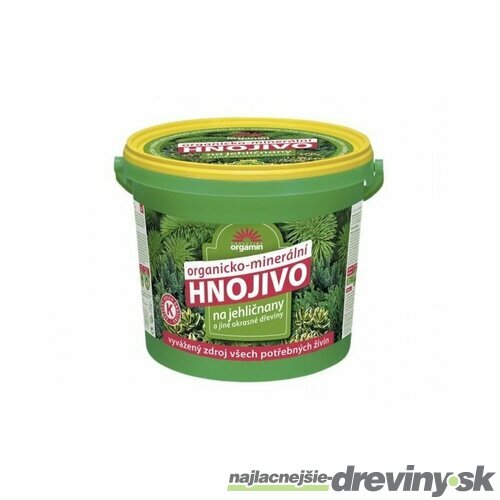 Organicko-minerálne hnojivo na Ihličnany 10kg vedro Forestina