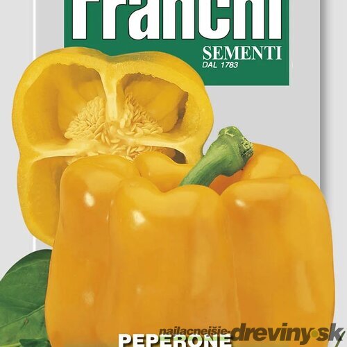 Paprika - GIALLO D‘ASTI - semená, 2 gramy