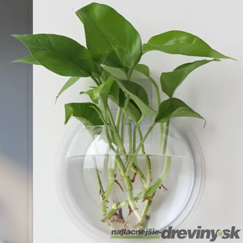 Plastová závesná váza