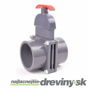 Praher šupátkový ventil 63 mm DN50 PVC