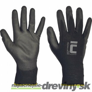Rukavice BUNTING Evolution Black 09/L záhradné