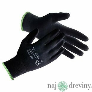 Rukavice ST BROTULA Black 09/L záhradné