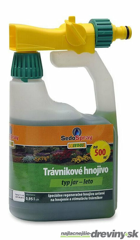 SEDOSPRAY TRÁVNIK JAR LETO s aplikátorom 950 ml