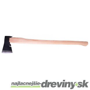 Sekera P516 900g, tesárska podbíjačka, široká, s drevenou násadou, Made in Slovakia