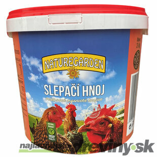 Slepačí hnoj - organické hnojivo 3 kg