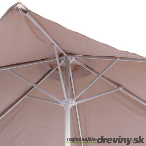 Slnečník ZINA 230 cm, 34/34 mm, béžový, záhradný