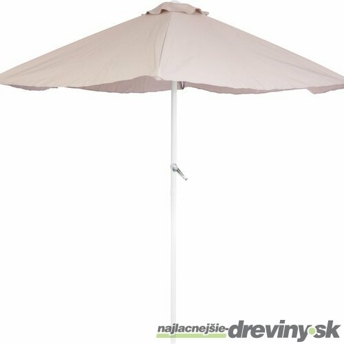 Slnečník ZINA 230 cm, 34/34 mm, béžový, záhradný