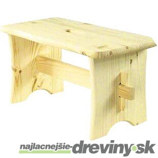 Stolička drevená 39x20x20 cm