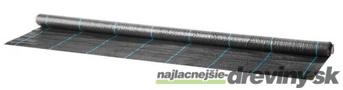 Textília Garden H1101 1,5x10 m, 100 g/m2, tkaná, čierna