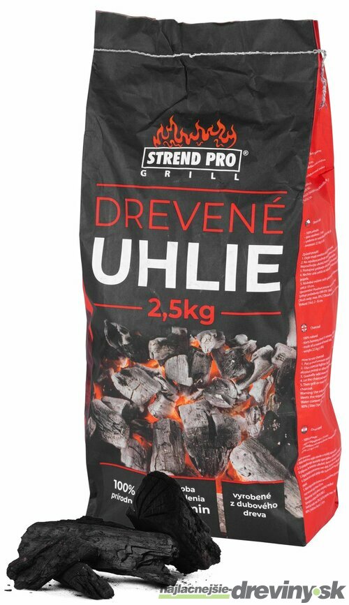 Uhlie Strend Pro Grill 2,5 kg, na grilovanie