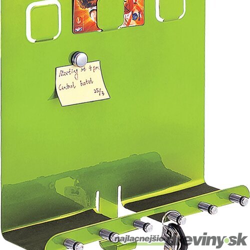 Vešiak Easyhome MB-008, na kľúče, zelený